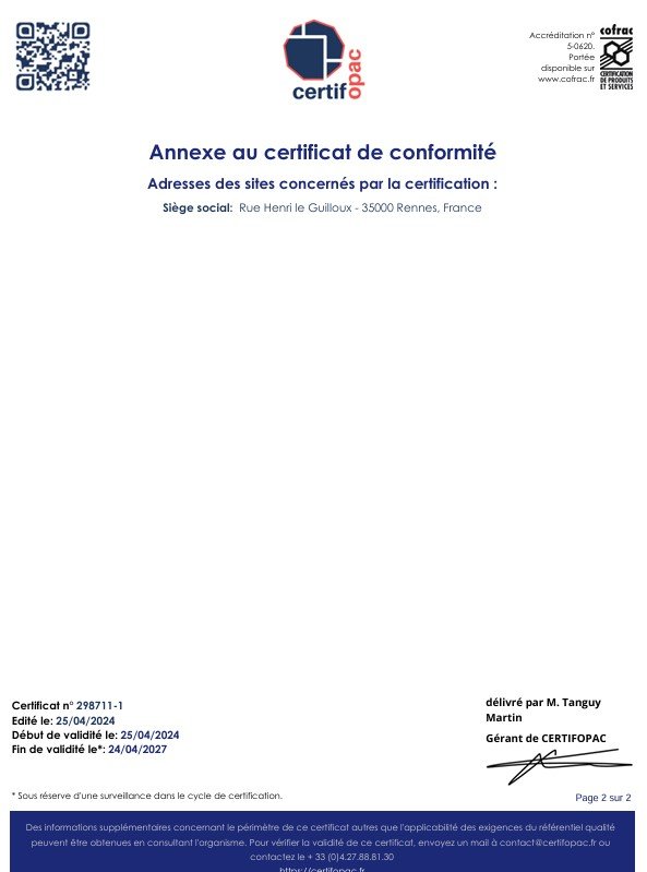 certificat qualiopi 2